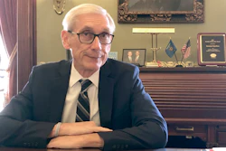 Gov. Tony Evers during an interview in Madison, Dec. 19, 2019.