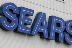 In this Oct. 15, 2018, file photo, a Sears sign is seen in Hackensack, N.J.
