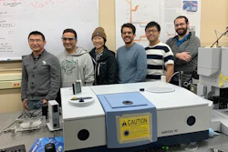 Members of Mikhail Kats’ UW-Madison research team include postdoctoral scholar Yuzhe Xiao and graduate students Alireza Shahsafi, Zhaoning (April) Yu, Jad Salman, Chenghao Wan and Ray Wambold.