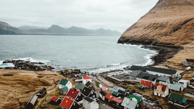 Gjogv, Faroe Islands.