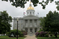 The New Hampshire Statehouse in Concord, June 2019.