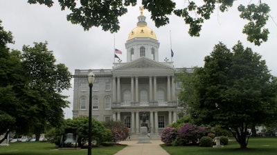 The New Hampshire Statehouse in Concord, June 2019.