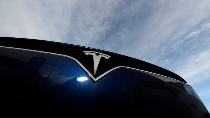 A 2020 Model X at a Tesla dealership in Littleton, Colo., Nov. 10, 2019.