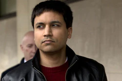 In this March 23, 2016, file photo, British futures trader Navinder Singh Sarao leaves after the ruling in his extradition hearing at Westminster Magistrates Court in London.