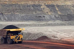 In this March 28, 2017, file photo, a dump truck hauls coal at Contura Energy's Eagle Butte Mine near Gillette, Wyo.