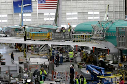 Boeing's 737 assembly facility in Renton, Wash., March 27, 2019.