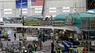 Boeing's 737 assembly facility in Renton, Wash., March 27, 2019.