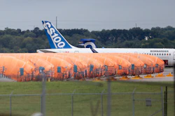 Fuselages for the Boeing 737 Max manufactured by Spirit AeroSystems in Wichita.