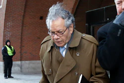 In this Jan. 30, 2019, file photo, Insys Therapeutics founder John Kapoor leaves federal court in Boston.