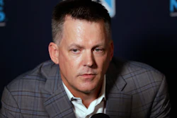 In this Dec. 10, 2019, file photo, then-Houston Astros manager A.J. Hinch speaks during the Major League Baseball winter meetings in San Diego.