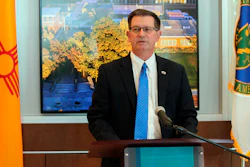 Sandia National Laboratories Director James Peery at a news conference in Albuquerque, Jan. 15, 2020.