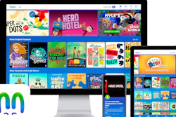The Pinna app displayed on a computer, mobile phone and tablet.