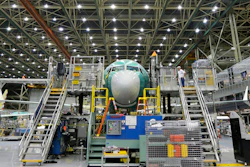In this Dec. 7, 2015, file photo, a Boeing 737 Max on the assembly line in Renton, Wash.