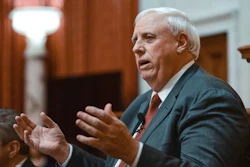 West Virginia Gov. Jim Justice delivers his State of the State speech in Charleston, Jan. 9, 2019.