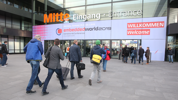 Embedded World, Nuremberg, Germany, Feb. 2019.