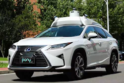 Pony.ai Lexus SUV, Aug. 2019.