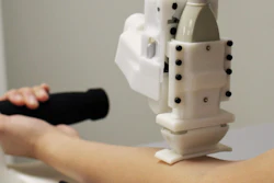 Prototype of an automated blood drawing and testing device.