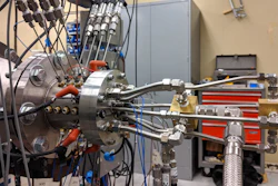 Experimental rotating detonation engine.