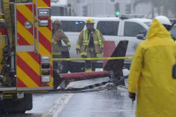 In this April 29, 2019, file photo, a portion of the tail section of a helicopter is shown after crashing in Kailua, Hawaii.
