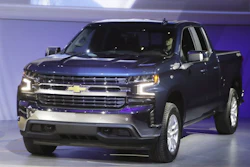 The 2019 Chevrolet Silverado High Country pickup is unveiled, Jan. 13, 2018, in Detroit.