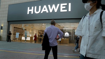 Huawei store in Beijing, May 20, 2019.