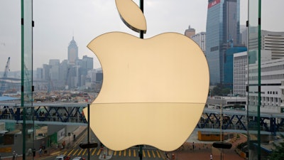 Apple store in the International Financial Center in Hong Kong, Sept. 24, 2011.