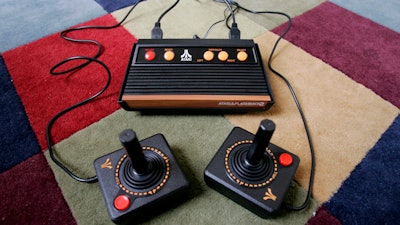 Atari Flashback 2 video game console, San Francisco, Sept. 15, 2005.