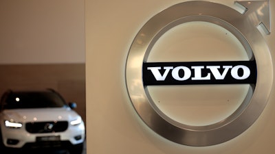 Volvo corporate headquarters in Brussels, Feb. 6, 2020.
