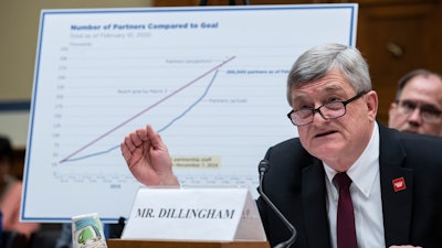 In this Feb. 12, 2020, file photo, U.S. Census Bureau Director Steven Dillingham testifies during a hearing of the House Committee on Oversight and Reform on Capitol Hill.
