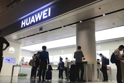 Huawei store in Bao'an International Airport, Shenzhen, China, Nov. 15, 2019.