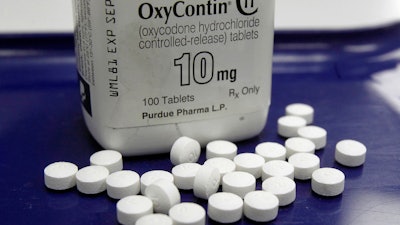 OxyContin pills at a pharmacy in Montpelier, Vt., Feb. 19, 2013.