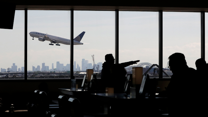 A United Airlines jet takes at Newark Liberty International Airport in Newark, N.J., July 18, 2018.