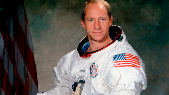 Apollo 15 astronaut Al Worden.