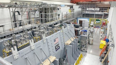 The MICE muon beam-line at the Science and Technology Facilities Council ISIS Neutron and Muon Beam facility on the Harwell Campus, U.K.