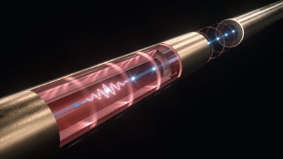 Proof of concept for cascaded terahertz accelerator using long pulses.