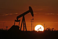 Pump jack in an oil field in the Permian Basin, Texas, June 11, 2019.