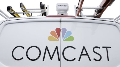 Comcast truck in Pittsburgh, Jan. 24, 2019.