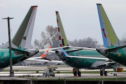 Boeing 737 Max 8 planes parked near the 737 assembly facility in Renton, Wash., Nov. 14, 2018.