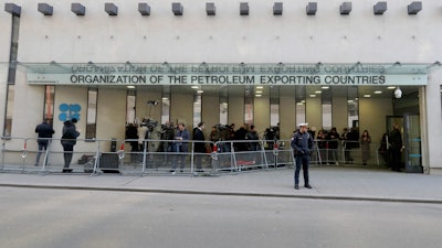 Headquarters of the Organization of the Petroleum Exporting Countries, OPEC, in Vienna, March 5, 2020.