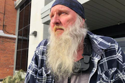 Ray Kemble speaks with reporters outside the Susquehanna County Courthouse, Montrose, Pa., Feb. 4, 2018.