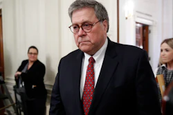 Attorney General William Barr arrives at the White House, March 10, 2020.