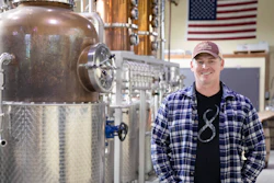 Chad Butters, founder of Eight Oaks Farm Distillery, at their facility in New Tripoli, Pa., March 16, 2020.