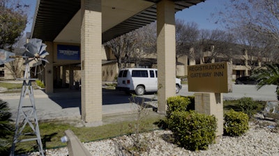 Empty lodging facilities at Joint Base San Antonio-Lackland, Texas, Feb. 2, 2020.
