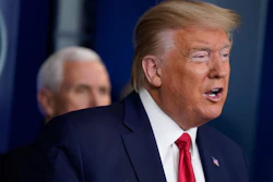 President Donald Trump speaks during a press briefing with the Coronavirus Task Force at the White House, March 18, 2020.