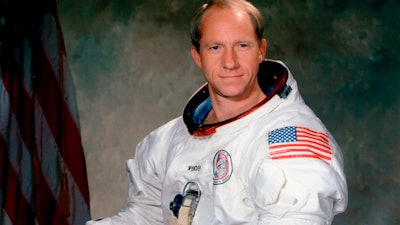 Apollo 15 astronaut Al Worden.