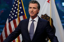 Gov. Gavin Newsom updates California's response to the coronavirus, Rancho Cordova, Calif., March 23, 2020.
