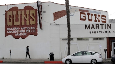 Gun shop in Culver City, Calif., March 24, 2020.