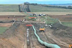 Construction on the Dakota Access Pipeline, Oct. 2016.