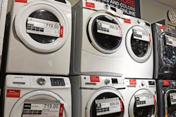 Washers and dryers on display at a J.C. Penney store in Pittsburgh, Feb. 8, 2017.
