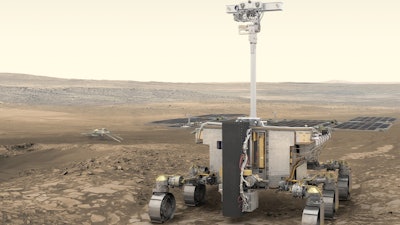 Exo Mars Rover Pillars